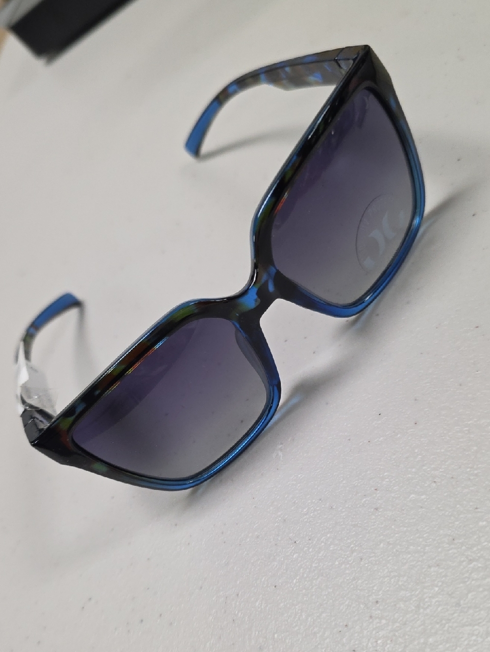 Hurley Blue and Black Women's Oversized Sunglasses